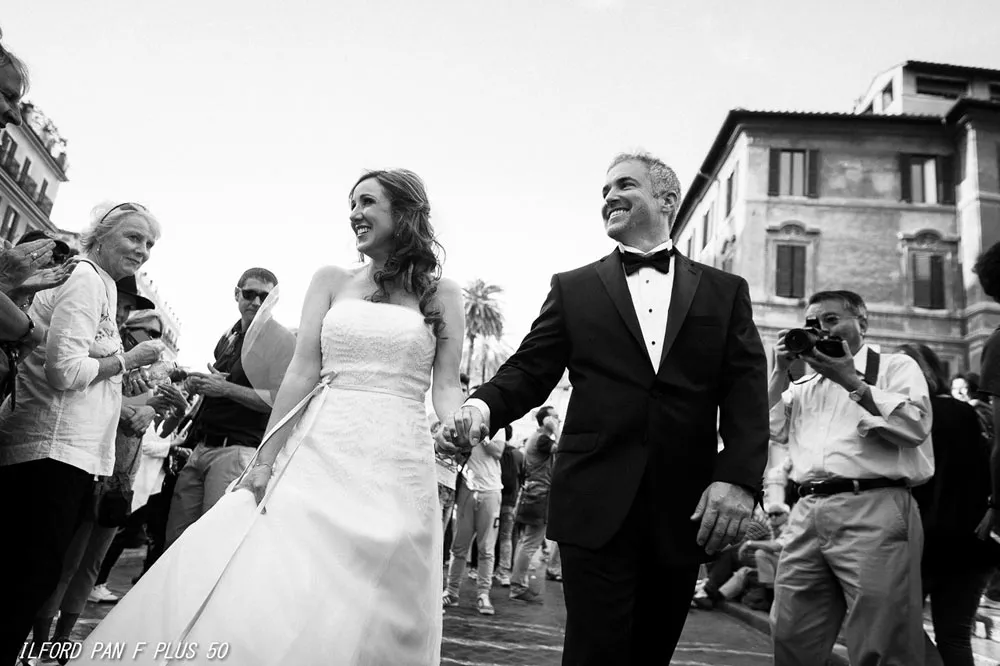 Post-produzione fotografia di matrimonio - ILFORD PAN F PLUS 50