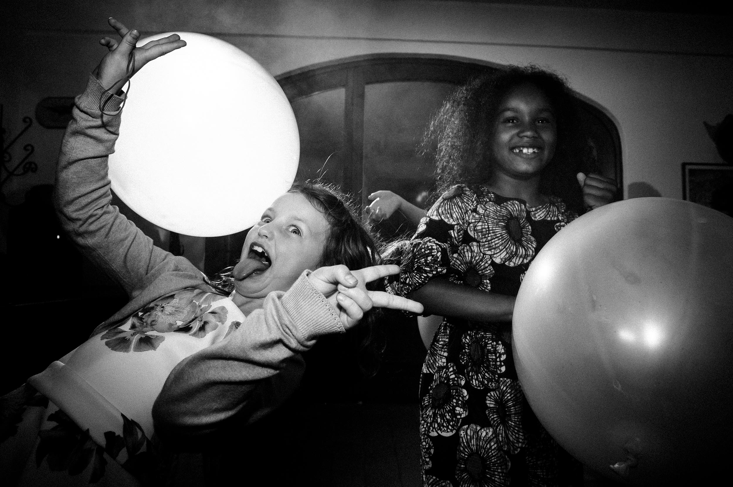 kids on wedding dancefloor italy