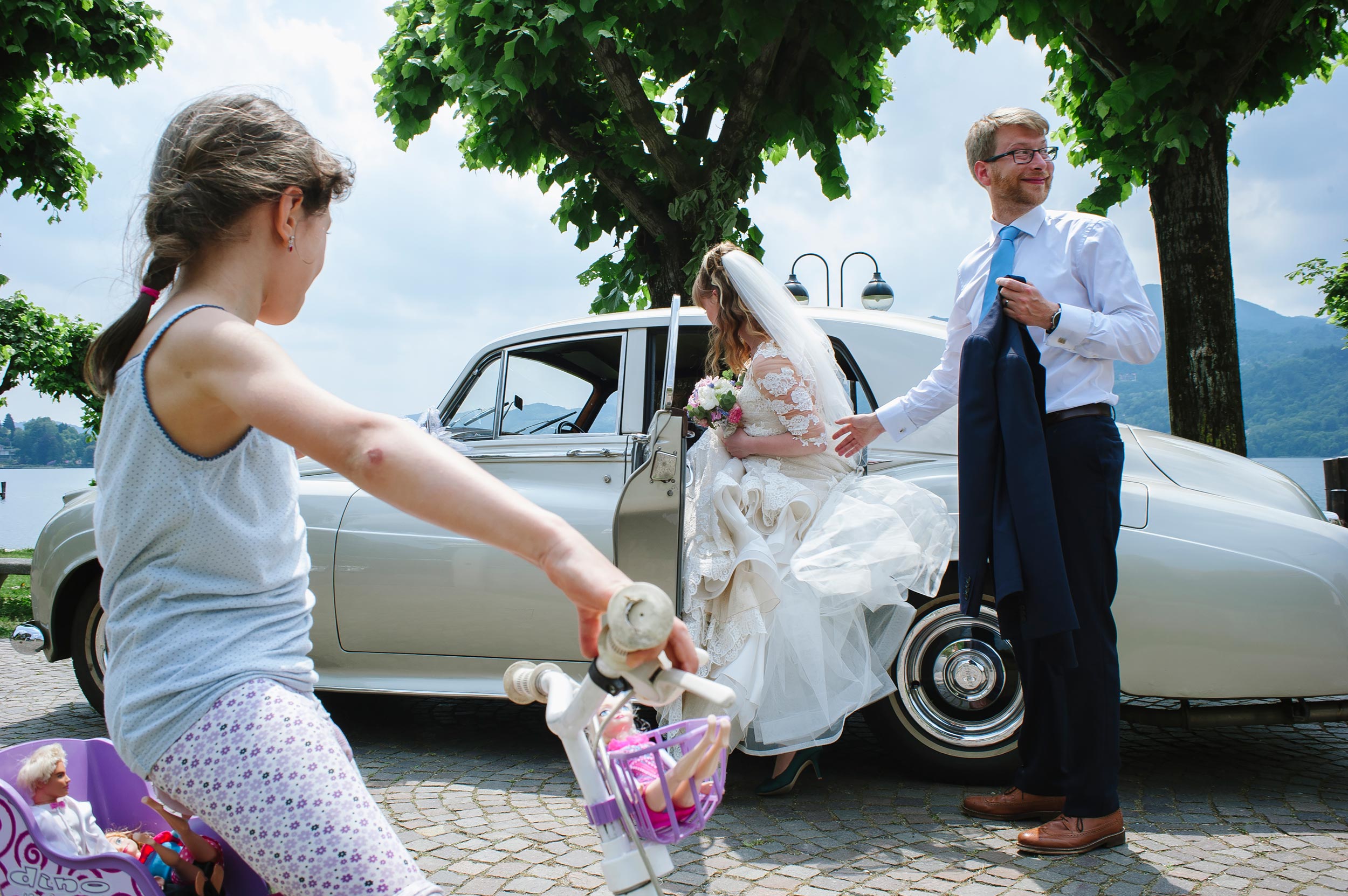 girl dreaming of being bride